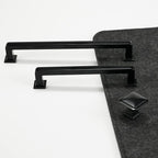 COTYKILEY 10 Pack 7 Inch(177mm) Matte Black Kitchen Cabinet Handles Cabinet Pulls Cabinet Door Handles Kitchen Cabinet Hardware Cupboard Drawer Pulls Dresser Handles