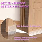 Weather Stripping Door Seal Strip for Gaps, Silicone Draft Stopper Adhesive Tape for Sliding Doors, Windows, Shower Glass, Soundproof Seal for Home Insulation, 32.8ft Roll