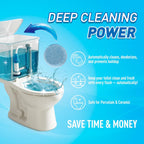 Toilet Bowl Cleaner Tablets 40 Pack, Long-Lasting Drop-in Tank Tablets with Sustained-Release Technology, Fight Tough Stains & Odors, Household & Commercial Use, Compatible with Most Toilets-Automatic