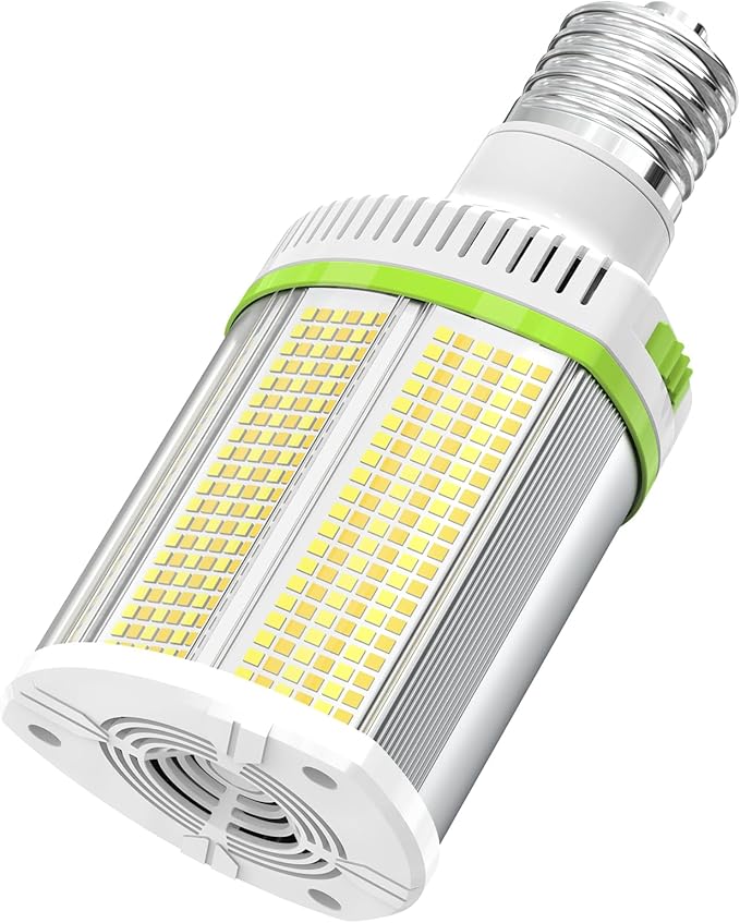 LED Corn Light Bulb 80W 64W 48W Adjustable, E39 Base LED Light Bulb 5700K 5000K 4500K, DLC ETL Listed 12,000LM Commercial High Bay Fixture for Warehouse Shoebox Park lot Area Lighting, AC 100V-277