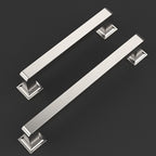 6 Pack 7 Inch Cabinet Handles - Brushed Satin Nickel Pulls for Cabinets