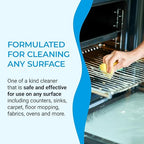 KINZUA ENVIRONMENTAL Eco-Zyme, Enzyme Cleaner Concentrate with Professional Strength, Multipurpose Cleaner Concentrate & Kitchen Degreaser Spray for Floor, Carpet, Concrete, Walls & More, 32 fl oz