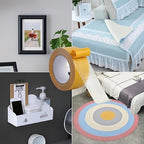 QDiShi Double Sided Heavy Duty Mounting Tape, Universal High Tack Strong Wall Adhesive with Fiberglass Mesh, Multipurpose Tape, High Stickiness Strong Thin Fabric Carpet Tape (2in x 33ft)