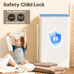 Auertech Portable Washer and Dryer Combo Set, 12 lbs Portable Clothes Dryers, 6 Drying Modes, 18 lbs Fully Automatic Washing Machine, 7 Wash Cycles, Compact Washer and Dryer for Apartment, RV, Dorm