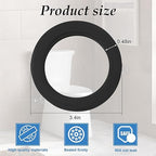 Toilet Flush Valve Gasket Compatible with Kohler Toilet Cistern Parts, Replaces Part Numbers 84995, 1000490 and GP83996, Outside Diameter 3.4 in.