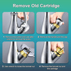 RP50587 Cartridge Compatible with Delta Single Handle Kitchen and Lavatory Faucets, Works with DIAMOND Seal Technology Models Featuring a 36 mm Motion Cartridge, RP51503 Bonnet Nut