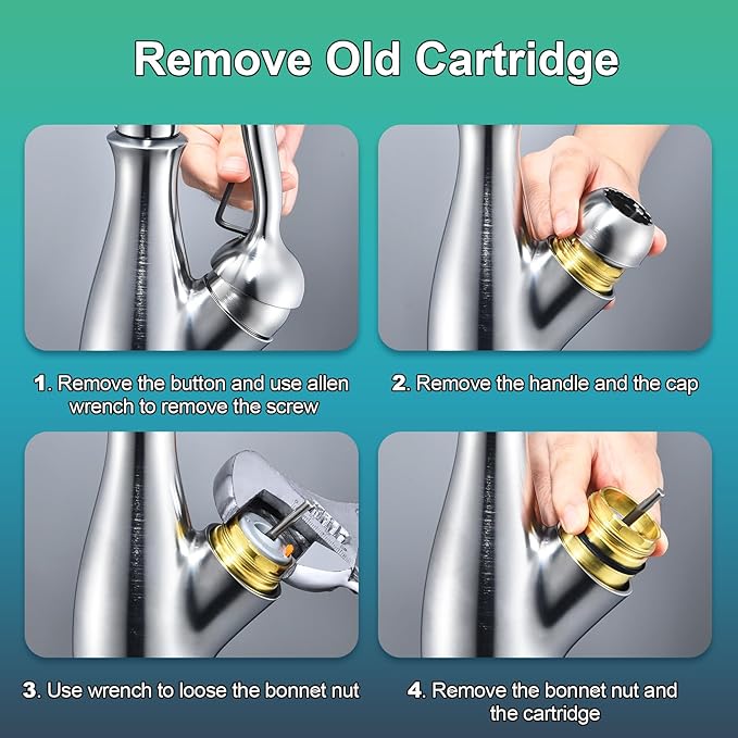 RP50587 Cartridge Compatible with Delta Single Handle Kitchen and Lavatory Faucets, Works with DIAMOND Seal Technology Models Featuring a 36 mm Motion Cartridge