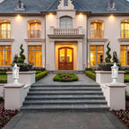 Darkaway Outdoor Post Lights Lamp Posts Outdoor Lighting, Waterproof Aluminum Post Lights Outdoor Light Fixtures with Glass, Light Posts for Outside Patio Yard (1 Pack, White)