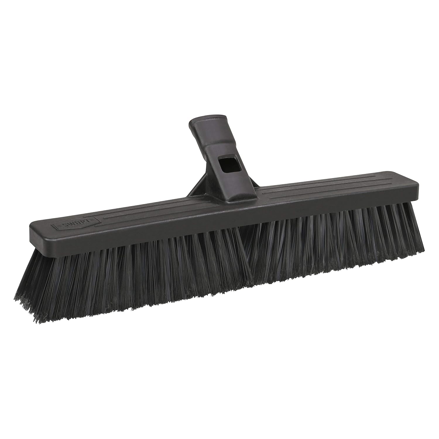 SWOPT 18” Standard Multi-Surface Push Broom Head — Indoor and Outdoor Push Broom — Cleaning Head Interchangeable with All SWOPT Cleaning Products for More Efficient Cleaning and Storage