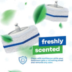 Disposable Prefilled Toilet Cleaning Scrubbers, 30 Count