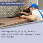 116653 shower handle parts for Moen Posi-Temp Single Handle Tub/Shower Faucet Valve Cartridge 2 Pack