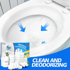 USKICH Toilet Bowl Cleaner - 80 PACK, Household Automatic Toilet Bowl Cleaners with Bleach, Bathroom Toilet Tank Cleaners Tablets with Sustained-Release Technology for Against Tough Stains