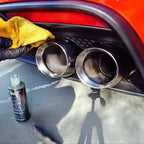 Gliptone Liquid Metal Polish (Medium Grade) 16 Fl Oz, Restores Brilliant Shine to Billet, Aluminum, Diamond Plate, Bronze, Brass, Nickel, Magnesium & Copper, No Ammonia, Acid or Water