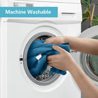 HOMEXCEL Navy Blue Microfiber Cleaning Cloth, 50 Pack Cleaning Towels for Kitchen, Lint Scratch Free, Highly Absorbent, and Reusable Cleaning Rags for House, Window and Glass, Cars, 11.5 X11.5 inch