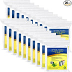 20 Pieces Plastic Drop Cloth, Multiple Waterproof Cloth Sheets for Painting, Dust-Proof and Rustproof, 9x12 Feet Tarp, Furniture Cover