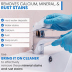 Bring It On Cleaner Hard Water Stain Remover - Shower Door, Windows, Fiberglass, Tubs, Chrome Tile & Grout Cleaner 4 Ounce (3 Pack)