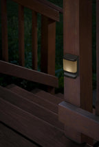 BL625-3 Motion Sensing Stair and Deck Light, LED, Battery Operated, Dusk to Dawn Sensor, 30 Seconds or 5 Minutes Brightness Setting, Indoor and Outdoor