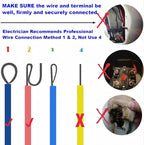 LONG TERM EWH-02 Electric Water Heater Tune-Up Kit, Includes 4500W 240V Water Heater Elements, Upper Thermostat, Lower Thermostat, Protective Covers and Elements Gaskets