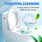Automatic Toilet Bowl Cleaner Tablets-Fresh Scent,Long-Lasting Cleaning Effectively removes stains and limescale; Releases fresh fragrance for a pleasant bathroom experience，cleaning with flush Easy