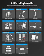 ASAHOM AI Permanent Outdoor Lights S107F, 400FT with 288 RGBCW LED Lights and Dual Output, 30,000 Lighting Effect Combination, IP67 Waterproof for House Halloween Christmas and Daily Decoration, White