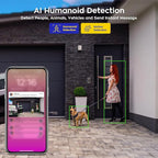 [2-in-1 CAM] XMARTO 16CH Security Camera System Outdoor Wireless, 12pcs 2-in-1 Cameras, 16CH 4K Long Range WiFi 6 Surveillance DVR NVR Kit, Pan Tilt Zoom 4MP QHD Home CCTV Camera Set w. 1TB Hard Disk