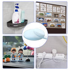 10PCS Heavy Duty Double Sided Adhesive Mounting Circle Tape- Waterproof,Strong Adhesion,Clear, High Strength,No Residue Removability for Hanging,Wall Mounting, Home Decor,Adhesive for Shower