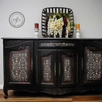 Dixie Belle Paint Company Chalk Finish Furniture Paint - Coffee Bean (1 Gallon - 128oz) - Matte Espresso Brown Chic Chalk Mineral DIY Furniture Paint