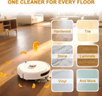 200X Concentrated Floor Cleaning Solution for All Robot Vacuum and Mop, Wet Dry Vacuums Compatible with Eufy, Roborock, Roomba, Tineco, Bissell, Shark, 29.76 fl oz 47 Gallon Cleaner (Orange Scent)