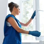 Patelai 3 Pairs Microfiber Plant Dusting Gloves Leaf Cleaning Gloves for Indoor Plants, Blinds, Furniture, House(Large,Dark Blue, Gray, Khaki)