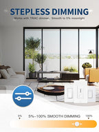 6-inch LED Recessed Lights - Slim Recessed Ceiling Light with Junction Box, 12W 5CCT Selectable Canless Lighting fixture, Dimmable, Easy Install for Bedroom, Kitchen, Living Room, 1 Pack, Black