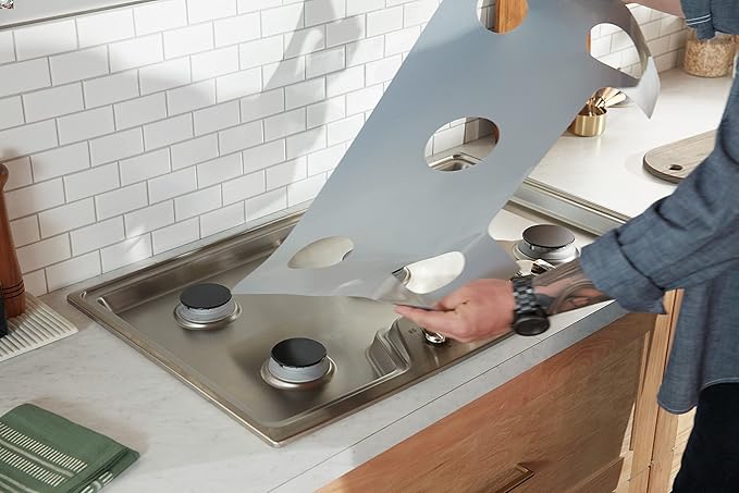 StoveGuard Model# WEGA25H0HN0, USA-Made, Custom Designed & Precision Cut Stove Cover for Gas Stove Top, Lite Whirlpool Gas Range Stove Top Protector