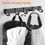 Femuar Laundry Bag Backpack Durable Laundry Bag with Shoulder Straps and Mesh Pockets Portable Laundry Dirty Clothes Hamper Bag for College Dorm (Black)