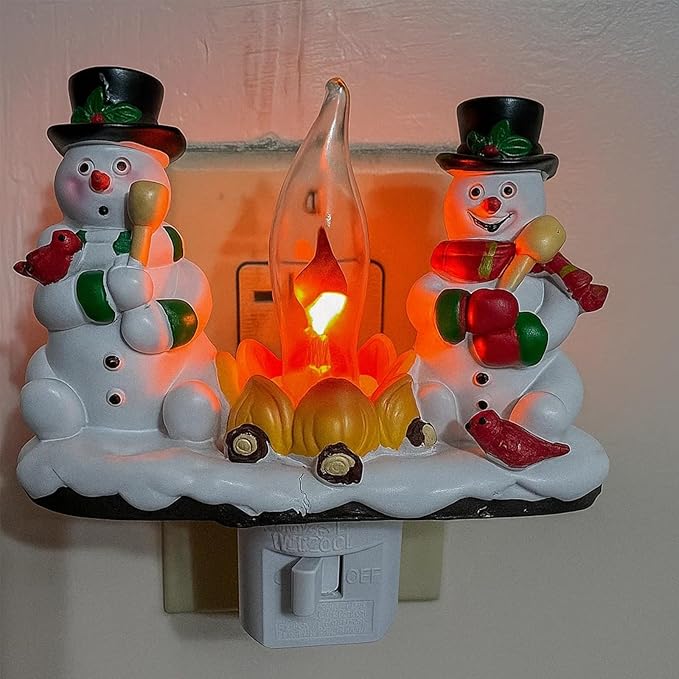 C18 Flickering Flame Light Bulbs, 1W C7 E12 Incandescent (12 Pack), UL Listed 2200K Orange — Candelabra Flicker Bulbs for Halloween Night Lights, Window Candles, Chandeliers, C7 Replacement