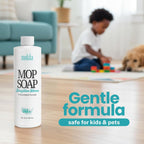 Luxury Mop Soap Brazilian Waves - Safe for Pets - Highly Scented Mop Soap That's Concentrated to Help Remove Dirt, Grease & Grime 12 oz