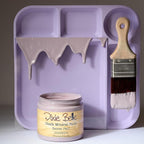 Dixie Belle Paint Company Chalk Finish Furniture Paint - Secret Path (4oz) - Matte Dusty Lilac Chic Chalk Mineral DIY Furniture Paint