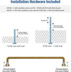 JOY DECOR Cabinet Pulls – 7-1/2 Inch Hole Center, Antique Brass, 5 Pack, Zinc Alloy Cabinet Handles for Drawers & Cupboard – Vintage Style Hardware for Kitchen, Bathroom, Dresser, Furniture Makeover