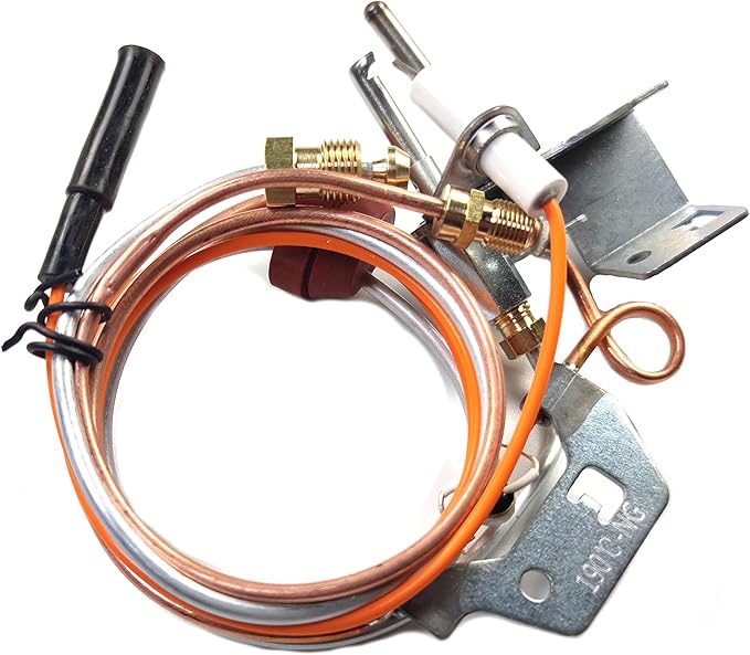 9003488 Water Heater Pilot Assembly NAT Gas Burner Assembly Replace 100109295 9003542005 18324190 9003530 9003542 Compatible with A.O Smith Kenmore State GS GSX Natural Gas Water Heater