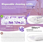 25 Count Power Mop Pads Refills for Swiffer Power Mop Pads,Compatible with Swiffer Power Mop Refills Replacement Disposable Power Mopping Pads Refills for Multi-Surface Floor Cleaning