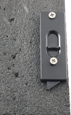 Tilt Window Latch Sliding Vinyl Window Tilt Latch Plastic Construction Snap-in Latch Pair Spring Loaded Sliding Window Tilt Latches for Home Window Fittings, Black