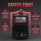 YESWELDER MIG-140DS PRO MIG Welder, 140Amp 110/220V Dual Voltage, 4 in 1 Gas MIG/Flux Core MIG/Lift TIG/Stick Multiprocess MIG Welding Machine