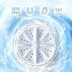 Underwear Washer, Portable Rechargeable Mini Ultrasonic Washing Machine for Underwear, Cordless Small Laundry Machine for Baby Clothes,Underwears,Socks, Mini Design for Apartment,Camping,Travel (1.0)