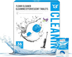 YGY Floor cleaner, Deodorizes and Deep Cleans for Multiple Hard Floors, Lavender Scent, Compitable with Tineco Vacuum Mop, Cleaning Solution-36 Tablets