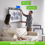 Huepar 48-Inch Digital Level, Professional Smart Precision Torpedo Level Tool, Bright LCD Display, Audible Alerts, Magnetic Bottom, IP54 Dust Water Resistant, with Carrying Case