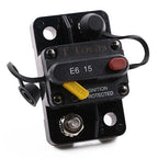 E69 15 Amp Circuit Breaker T3 Manual Reset UL Certified Waterproof IP66 Protection Mini Surface Mount IP66 15A Switchable