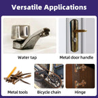 Jocecury 500ML Stainless Steel Rust Remover, Multi-Purpose Foam Cleaner, Dissolves Rust Particles, Stainless Steel Appliance Cleaner,Food-safe Formula,Metal Cleaner