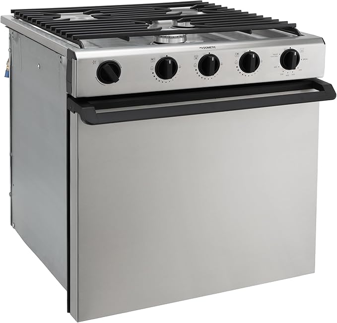 Dometic 960005522 (50447) Range/Oven 21" 3 Burner S.S.
