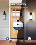 DEWENWILS Light Sensor Socket, Dusk to Dawn Sensor Socket, Light Bulb Socket for Light Fixtures, Compatible with Incandescent/CFL/LED/Halogen Bulbs, 4 Pack, ETL Listed