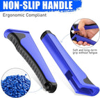 Crimping Tool Set 6PCS - Ratchet Wire Crimping Tool for Heat Shrink,Insulated Nylon,Non-Insulated,wire ferrules,Open Barrel Terminals,Solar Connectors - Crimper with 6 Interchangeable Die