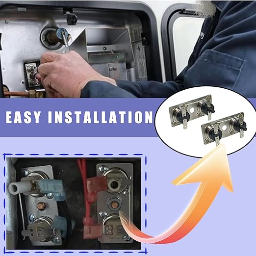 2-Pack 232306 Water Heater Thermostat Switch Compatible with Suburban SW Series RV Water Heater Parts 120V SW6DE SW6DEL SW10DE SW10DEL SW12DE SW12DEL, RV Water Heater Thermostat Switch