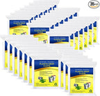 35 Pieces Plastic Drop Cloth, Multiple Waterproof Cloth Sheets for Painting, Dust-Proof and Rustproof, 35 Pieces 9x12 Feet Tarp, Furniture Cover